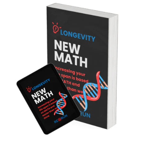 New Math Approach to Longevity - Pre-Order Shipping March 21st