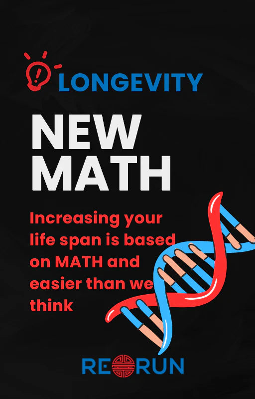 New Math Approach to Longevity - Pre-Order Shipping March 21st