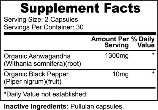 Ashwagandha Rerun Relax Formula